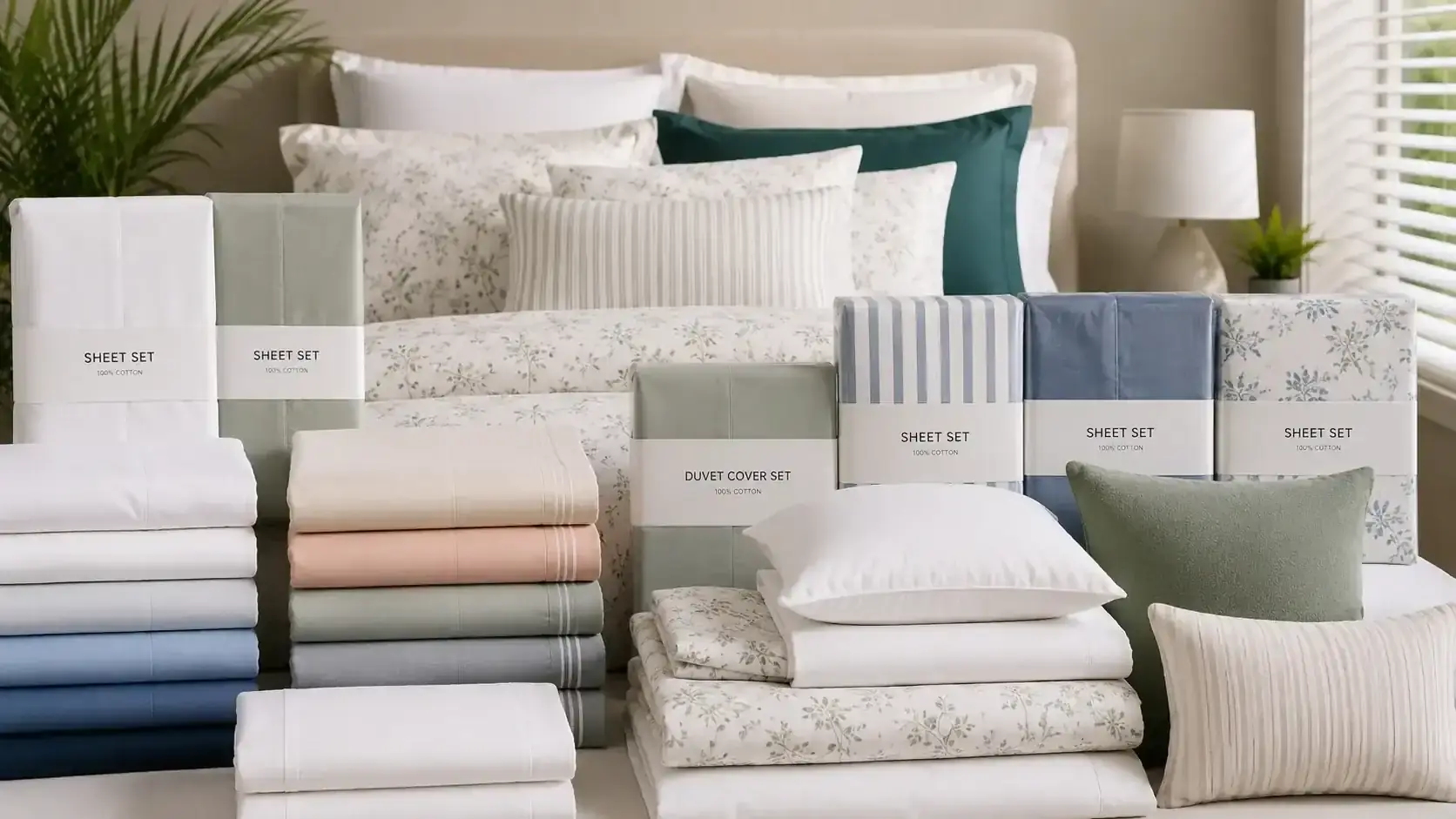 Pakistan bed linen manufacturer — hotel bedsheets and duvet covers for brands in USA, UK and Europe